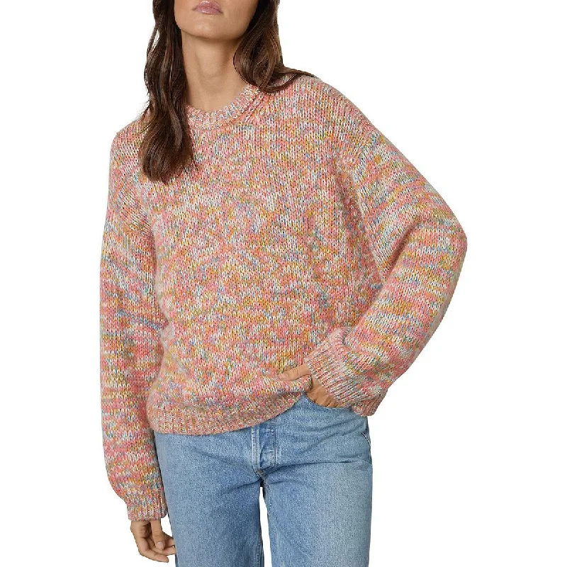 Womens Alpaca Crewneck Crewneck Sweater