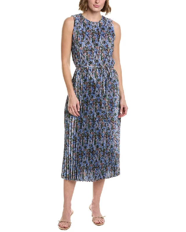 Vince Pintuck Midi Dress