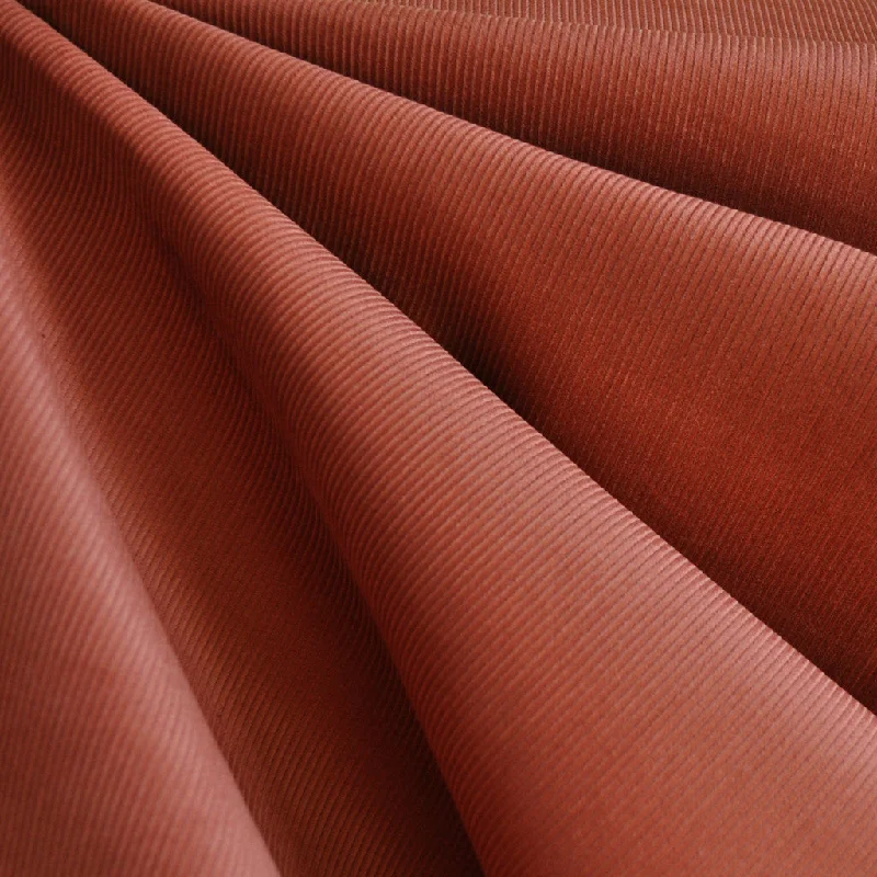 Classic Mid Wale Corduroy Solid Rust