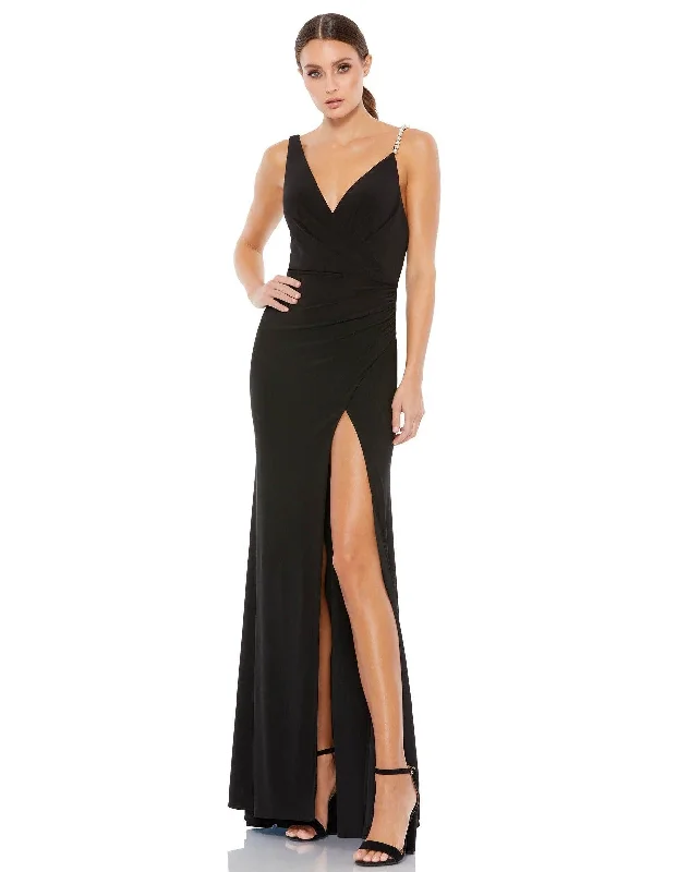 Mac Duggal 26532 Spaghetti Strap Long Formal Dress