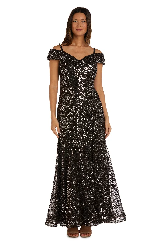 R&M Richards 2776P Long Formal Petite Dress