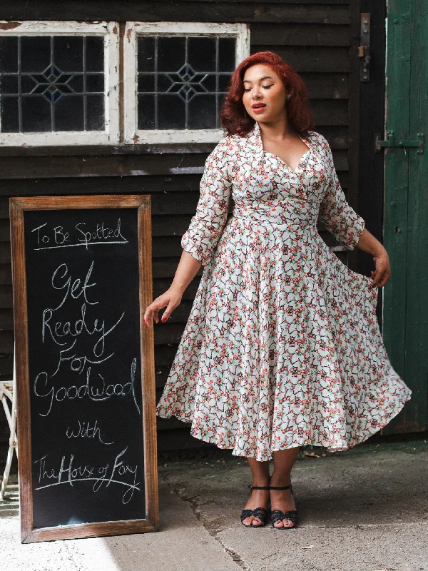 50s Grace Dress - Beautyberry