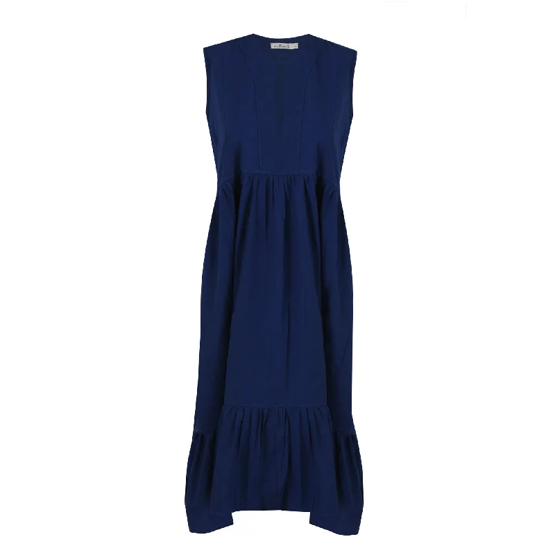 Athena Dress (Navy)