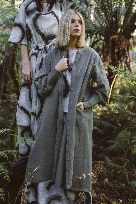 Atticus Dress | Winter Moss