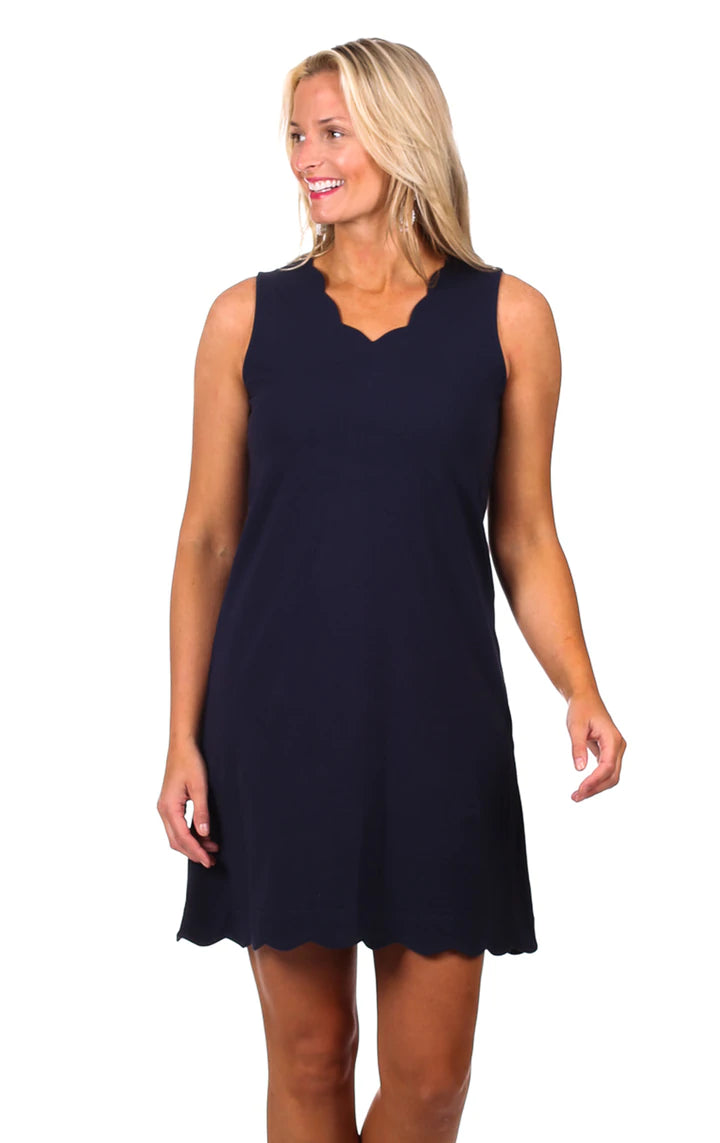 Duffield Lane Valerie Dress Navy