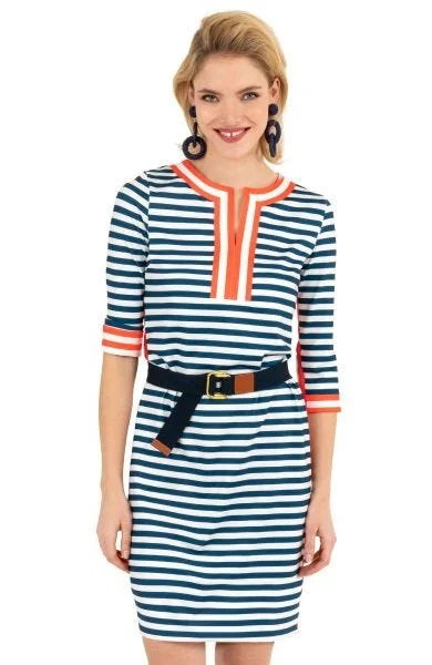 Gretchen Scott Hinkley Dress Navy