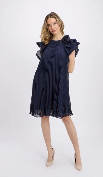 Joseph Ribkoff LDS Dress #241758 Midnight Blue