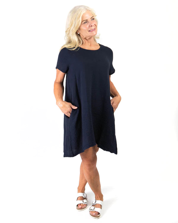 Shannon Passero Layla Dress Navy