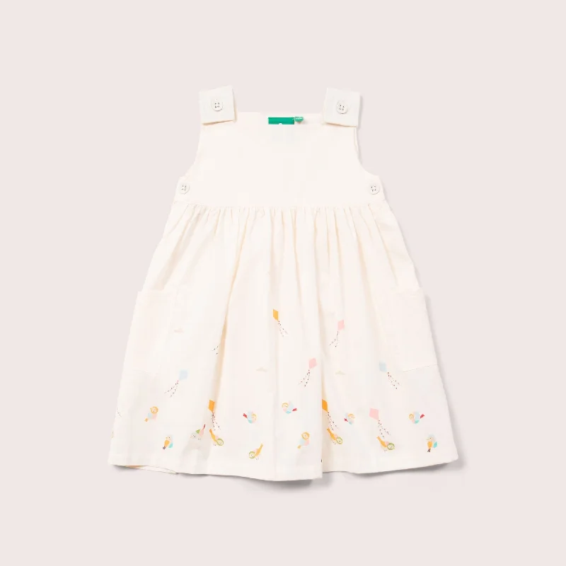 Up In The Sky Sleeveless Pinny Dress