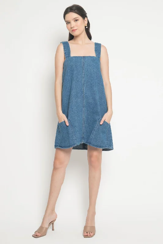 Iris Denim Dress