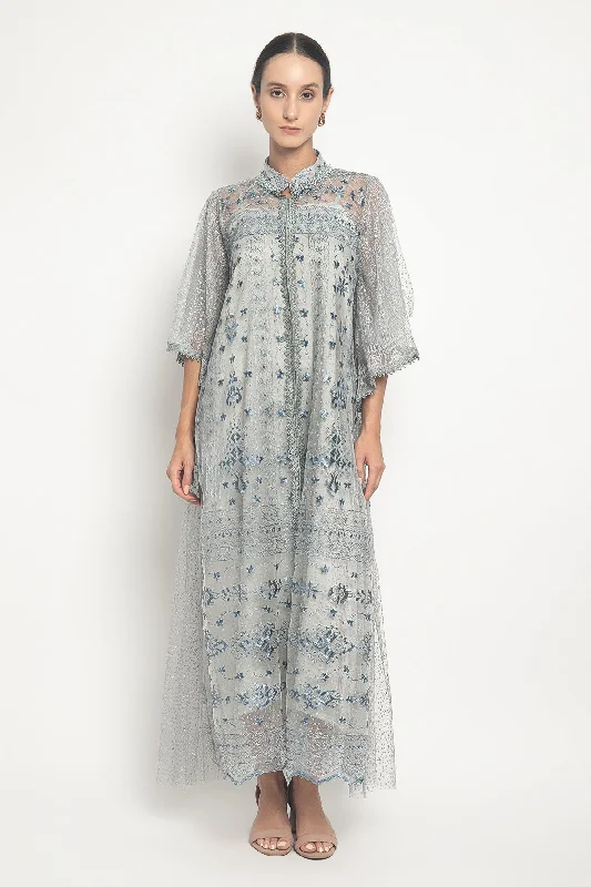 Inaya Dress in Blue Denim