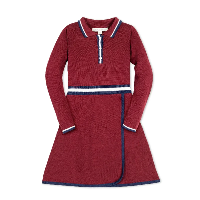 Organic Henley Sweater Dress - Baby