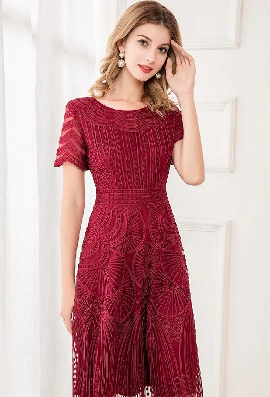 Art Deco Style Lace Dress