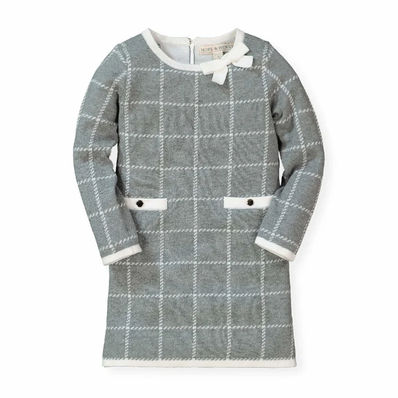 Bow Detail Sweater Dress - Baby