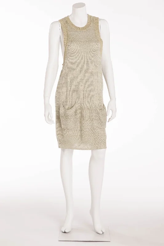 Stella McCartney - Sleeveless Sweater Dress Mint Color - IT 42